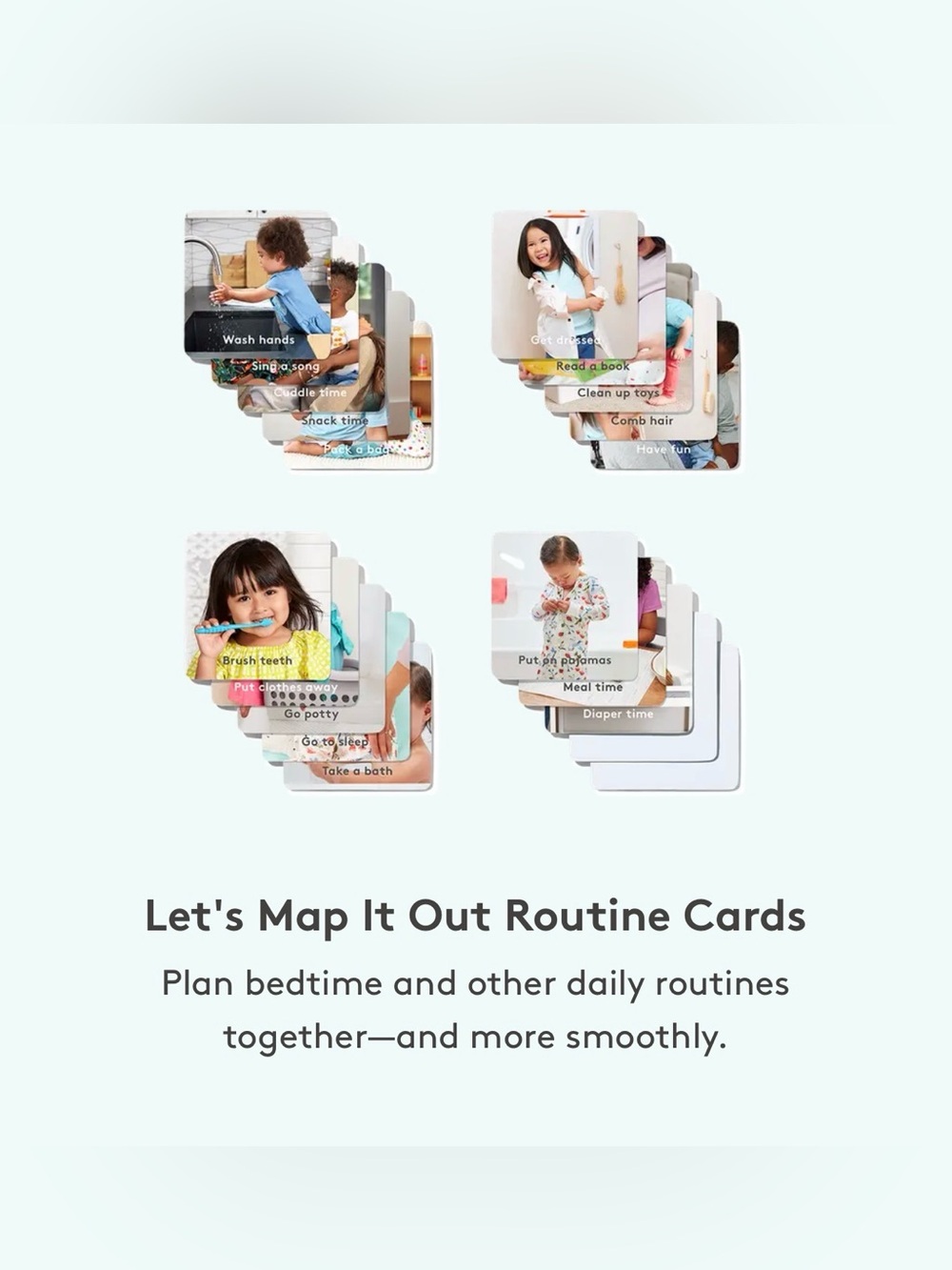Lovevery Let’s Map It Out Routine Cards